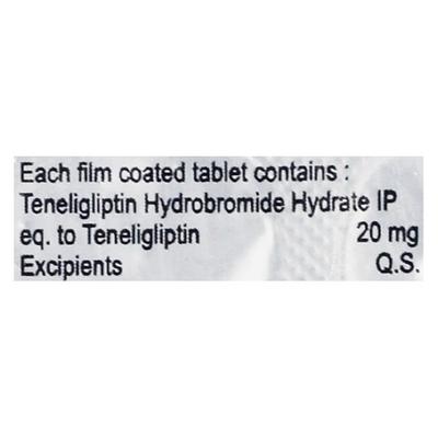 TELITEN 20mg Tablet 10's - Diabetes-Ant