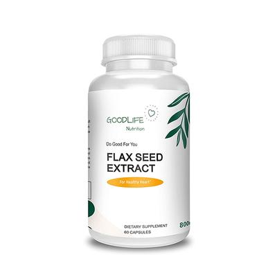 Goodlife Nutrition Flax seed Extract Capsule 60's - Herbal Dietary Supplement