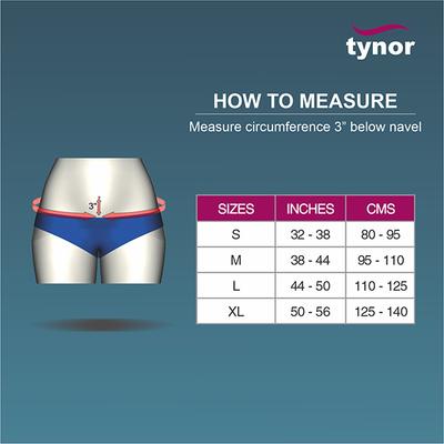 Tynor Pelvic Traction Kit with Weight Bag (L) (G 24) - Abdomen/Neck/Arm/Elbow Supports
