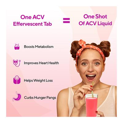 Zingavita Weight Management For Women Effervescent Tablet - Apple Flavour 20's - Weight Loss