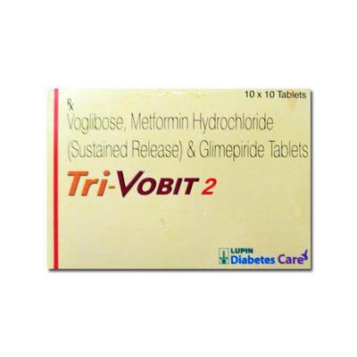 TRI Vobit 2mg Tablet 10'S - Diabetes-Ant