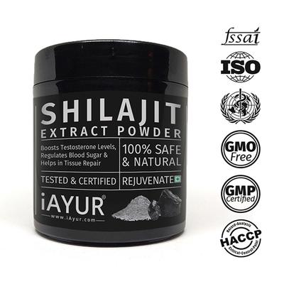 iAYUR Shilajit Extract Powder 100 gm - Herbal Dietary Supplement