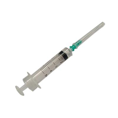 Mr. Inject Disposable Syringe 5 ml with Needle 24G 100's - Syringes And Needles