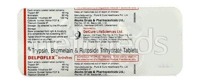 Delpoflex Tablet 10'S - Pain relief-Nsa