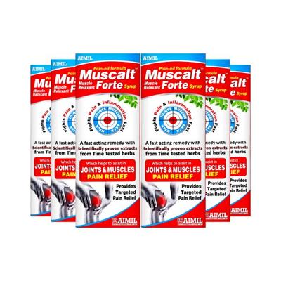 Aimil Muscalt Forte Syrup (Pack of 6 x 200 ml) - Speciality Medicines