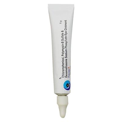 Polynase D Eye Ointment 5gm - Eye Infections-Eaa