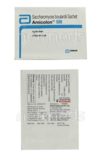 Amicolon SB 1gm Sachet 1's - Diarrhoea-Ant