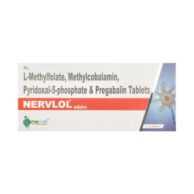 NERVLOL Tablet 10's - Neuropathic Pain-Dru