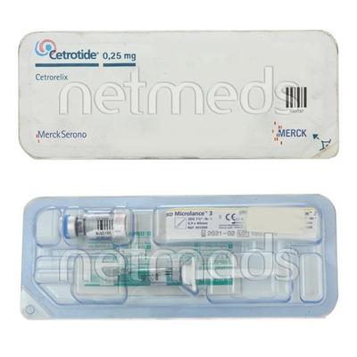 Cetrotide 0.25mg Injection 1's - Hormonal Therapy-Tro