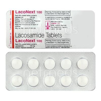 Laconext 100mg Tablet 10'S - Epilepsy/Convulsion-Ant