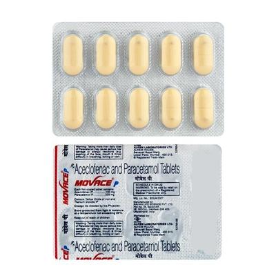Movace P Tablet 10'S - Pain relief-Nsa