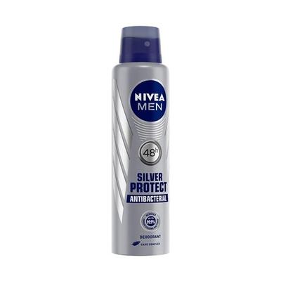 Nivea Men Silver Protect Antibacterial Deodorant 150 ml - Men Deodorants/Roll-Ons