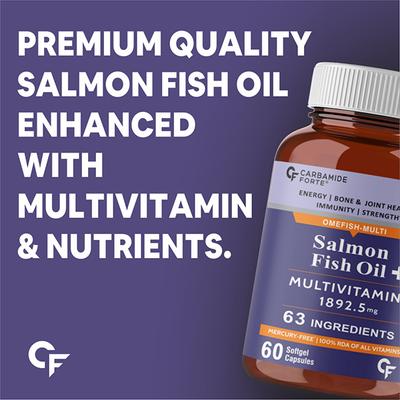 CF Omefish-Multi Salmon Fish Oil+ Softgel Capsule 60's - Omega Fish Oil Fatty Acids