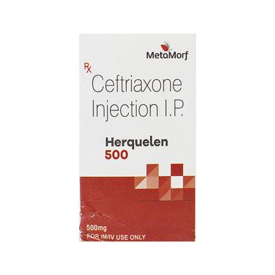 HERQUELEN 500 Injection 1's - Bacterial Infections-Cep