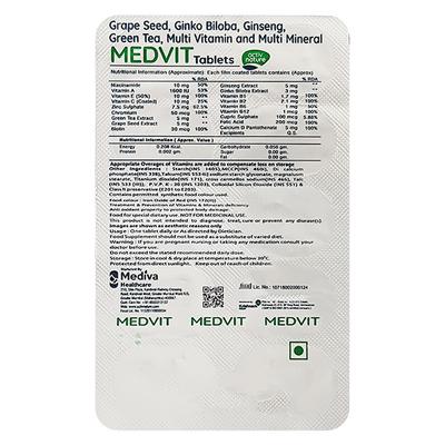 MEDVIT Tablet 10's - Supplements-Cal