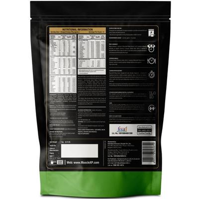 MuscleXP Mass Gainer with Multi Vitamin Powder - Belgium Chocolate 1 kg - Workout Essentials