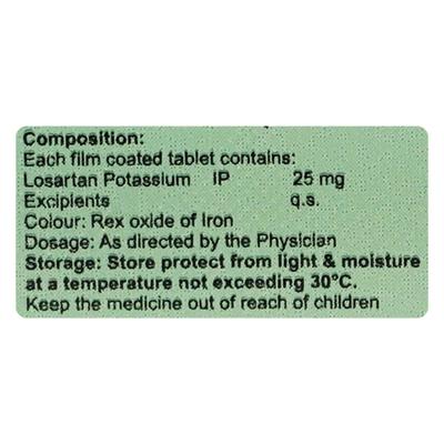 SARPOT 25mg Tablet 10's - Hypertension-Ang