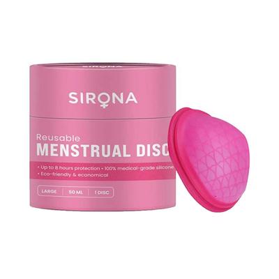 Sirona Reusable Menstrual Cup Disc for Women - Large 1's - Intimate Care