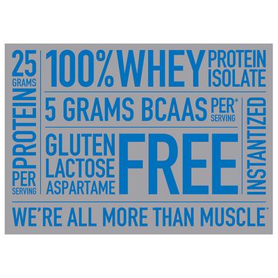 Isopure Zero Carb Protein Powder - Creamy Vanilla Flavour 7.5 lb - Workout Essentials