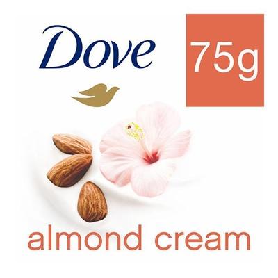 Dove Purely Pampering Beauty Bathing Bar - Almond Cream 75 gm - Soaps