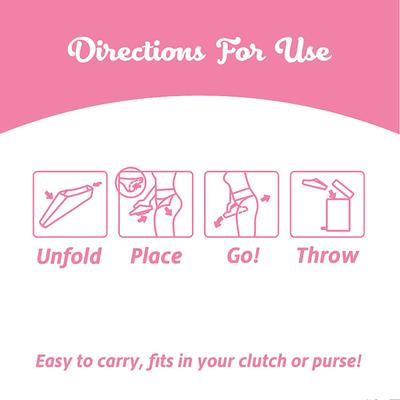 Sannap Stand and Pee Disposable Female Urine Director for Women -10's - Intimate Care