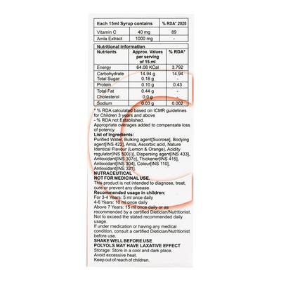 CELIN KID LEMON ORANGE FLAVOUR Syrup 200ml - Supplements-Vam