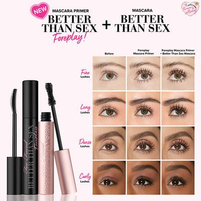 Too Faced Better Than Sex Foreplay Lash Primer - Travel Size 4 ml - Eyeshadow, Bases & Primers