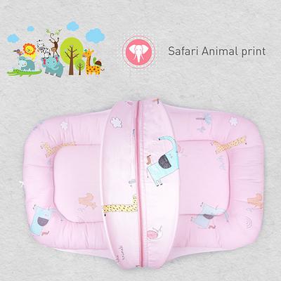 R for Rabbit Snuggy Safari Baby Bedding - Pink - Baby Bedding