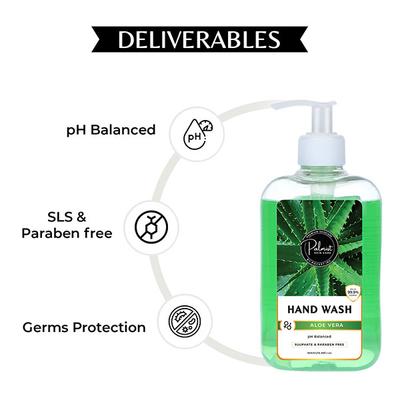Palmist Skin Care Hand Wash Gel - Aloe Vera 500 ml - Hand Wash & Soaps
