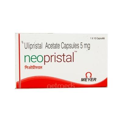Neopristal 5mg Capsule 10'S - Uterus Conditions-Dut