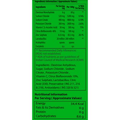 ElectroFizz Instant Energy Drink Powder - Jeera Masala 1 kg - Energy Drinks