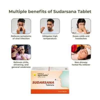 Kerala Ayurveda Sudarsana Tablet 100's - Speciality Medicines
