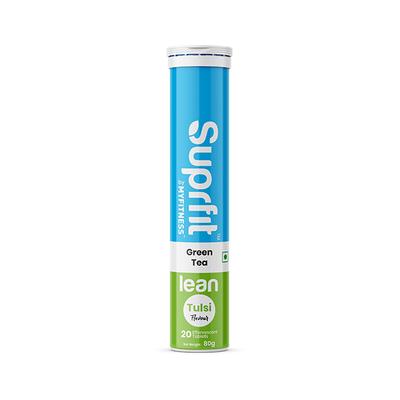 SuprFit Lean Green Tea Effervescent Tablet - Tulsi Flavour 20's - Multi-Vitamins