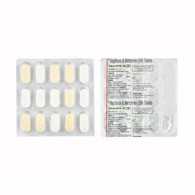 Vogloyd M 0.2/500mg Tablet 15'S - Diabetes-Ant