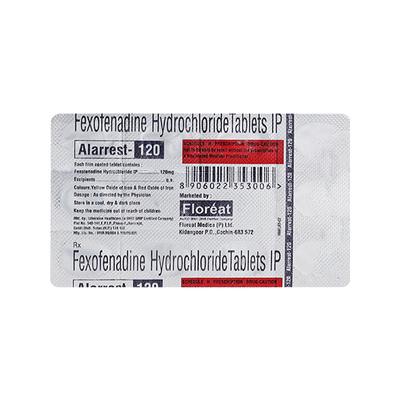 ALARREST 120 Tablet 10's - Allergies-Ant