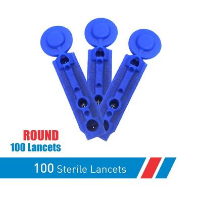 AccuSure Blood Lancet 100's - Blood Glucose Monitors/Strips