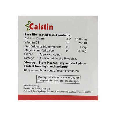 CALSTIN Tablet 10's - Supplements-Vam