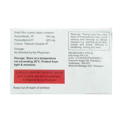 Acer Plus Tablet 10'S - Pain relief-Nsa