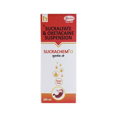 SUCRACHEM O SUGAR FREE Suspension 200ml - Ulcer/Reflux/Flatulence-Aaa