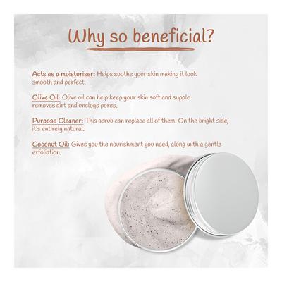 Nutriment Blackhead Face & Body Scrub 250 gm - Face Scrubs