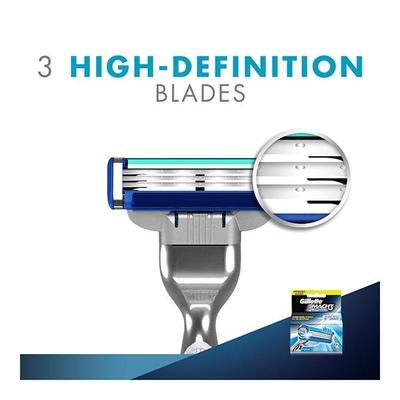 Gillette Mach 3 Turbo Cartridges 2's - Razors & Cartridges