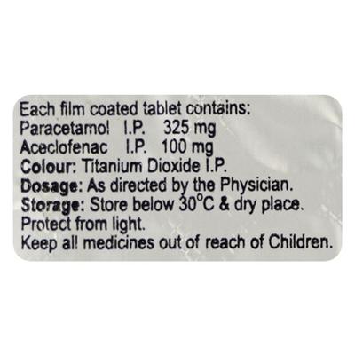 Panif Tablet 10'S - Pain relief-Nsa