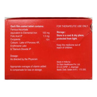 FERIPRO XT Tablet 10's - Iron Supplement/Anaemia-Vma