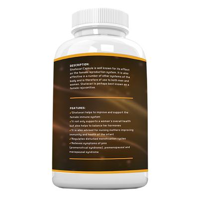 Neurapid Shatavari 500 mg Veg Capsule 60's - Herbal Dietary Supplement