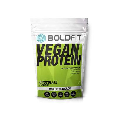 Boldfit Vegan Protein Powder - Chocolate Flavour 1 kg - Protein Drink