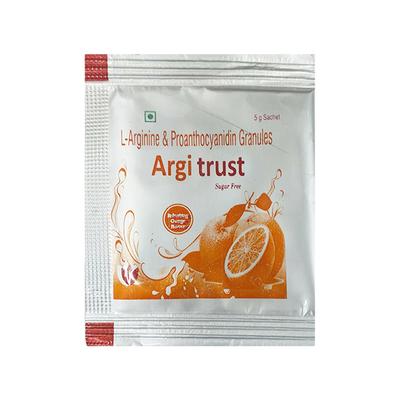 ARGI TRUST SUGAR FREE ORANGE FLAVOUR Granules 5gm - Supplements-Sup