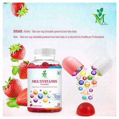 Mint Veda Multivitamin Gummies 30's - Multi-Vitamins