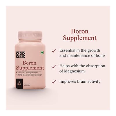 She Need Better with Boron Capsule 60's - Calcium And Minerals
