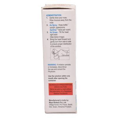 XYLOFREE Nasal Spray 10ml - Nasal Congestion-Nas