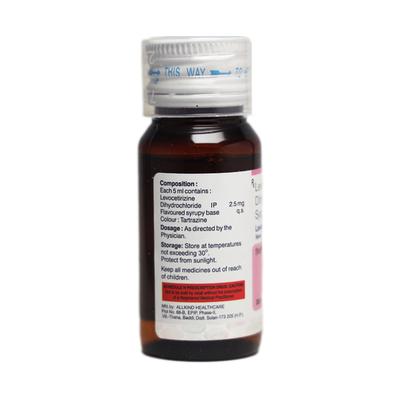 LEVOCETRIZEN Syrup 30ml - Allergies-Ant